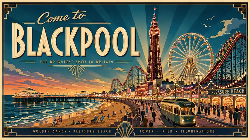 Blackpool the brightest spot in the UK